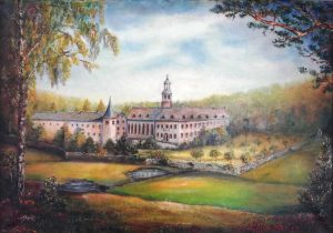 Klosterruine Schwarzenbroich besichtigt